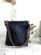 Mila 201 Black | Hobo Tote Bag
